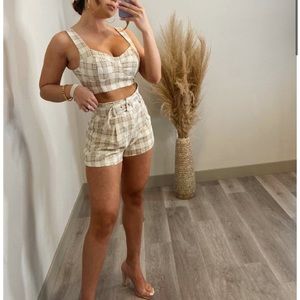 Tweed crop set